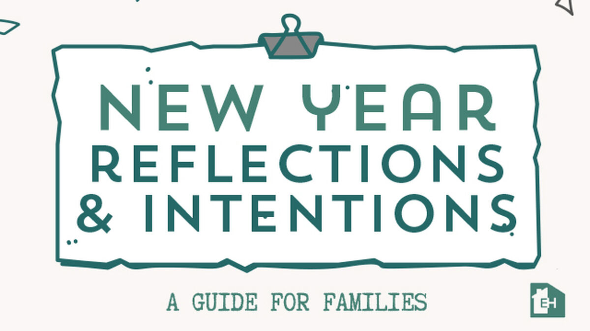 New Year Reflections & Intentions - A Guide for Families image number null